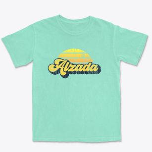 Alzada Montana Sublime Sunset Premium Heavyweight T-shirt