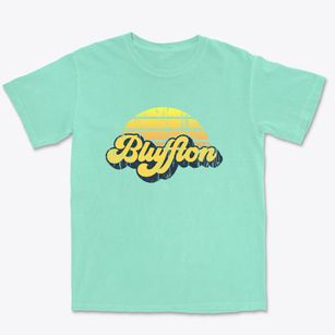 Bluffton Indiana Sublime Sunset Premium Heavyweight T-shirt