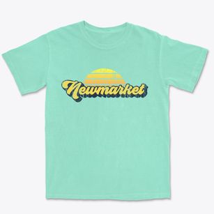 Newmarket New Hampshire Sublime Sunset Premium Heavyweight T-shirt