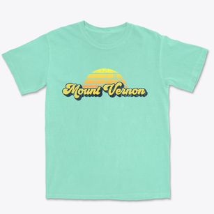 Mount Vernon New York Sublime Sunset Premium Heavyweight T-shirt