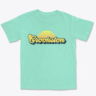Crookston Minnesota Sublime Sunset Premium Heavyweight T-shirt