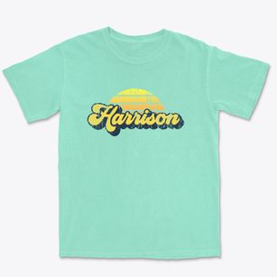 Harrison Tennessee Sublime Sunset Premium Heavyweight T-shirt