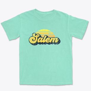 Salem Illinois Sublime Sunset Premium Heavyweight T-shirt