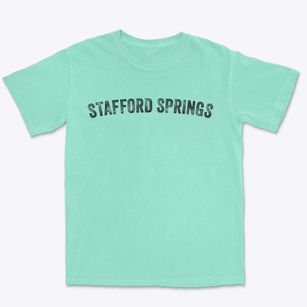 Stafford Springs Connecticut Timeless Retro Premium Heavyweight T-shirt