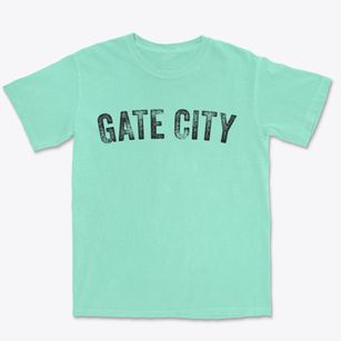 Gate City Virginia Timeless Retro Premium Heavyweight T-shirt