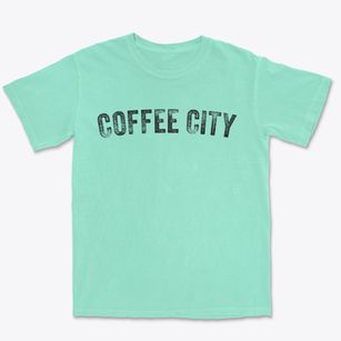 Coffee City Texas Timeless Retro Premium Heavyweight T-shirt