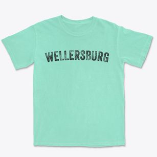 Wellersburg Pennsylvania Timeless Retro Premium Heavyweight T-shirt