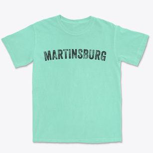 Martinsburg Nebraska Timeless Retro Premium Heavyweight T-shirt