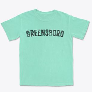 Greensboro North Carolina Timeless Retro Premium Heavyweight T-shirt