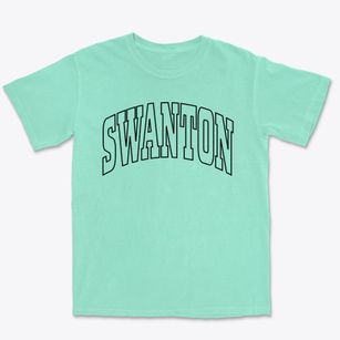 Swanton Ohio Trendy Block Premium Heavyweight T-shirt