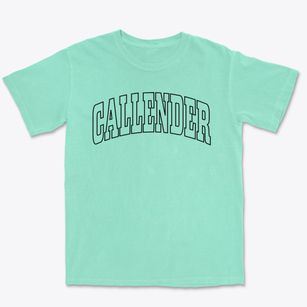 Callender California Trendy Block Premium Heavyweight T-shirt
