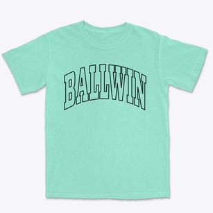 Ballwin Missouri Trendy Block Premium Heavyweight T-shirt