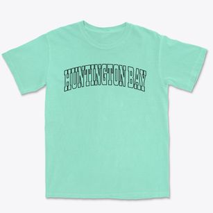 Huntington Bay New York Trendy Block Premium Heavyweight T-shirt
