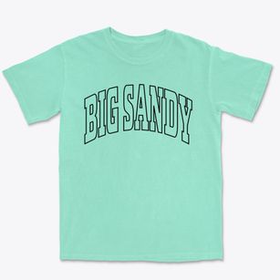 Big Sandy Texas Trendy Block Premium Heavyweight T-shirt