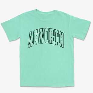 Acworth New Hampshire Trendy Block Premium Heavyweight T-shirt