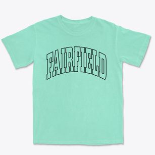 Fairfield California Trendy Block Premium Heavyweight T-shirt