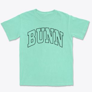 Bunn North Carolina Trendy Block Premium Heavyweight T-shirt