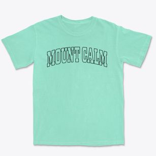 Mount Calm Texas Trendy Block Premium Heavyweight T-shirt
