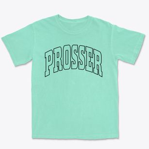Prosser Nebraska Trendy Block Premium Heavyweight T-shirt