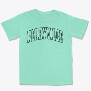 Perryville Missouri Trendy Block Premium Heavyweight T-shirt