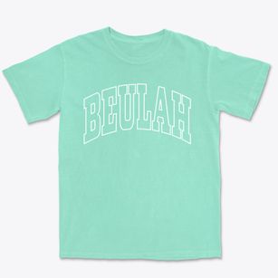 Beulah North Dakota Trendy Block Premium Heavyweight T-shirt