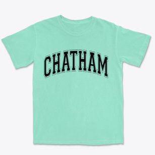 Chatham Massachusetts Varsity Premium Heavyweight T-shirt