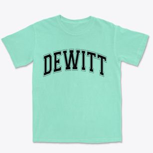 Dewitt Iowa Varsity Premium Heavyweight T-shirt