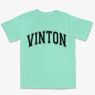 Vinton Iowa Varsity Premium Heavyweight T-shirt