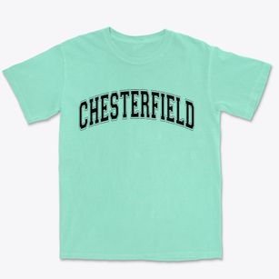 Chesterfield New Hampshire Varsity Premium Heavyweight T-shirt