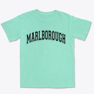 Marlborough New Hampshire Varsity Premium Heavyweight T-shirt