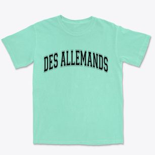 Des Allemands Louisiana Varsity Premium Heavyweight T-shirt