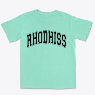 Rhodhiss North Carolina Varsity Premium Heavyweight T-shirt