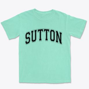 Sutton West Virginia Varsity Premium Heavyweight T-shirt