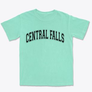 Central Falls Rhode Island Varsity Premium Heavyweight T-shirt