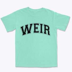 Weir Mississippi Varsity Premium Heavyweight T-shirt