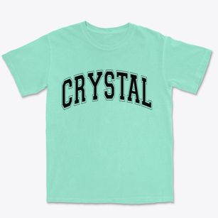 Crystal New Mexico Varsity Premium Heavyweight T-shirt