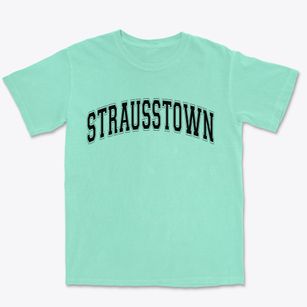 Strausstown Pennsylvania Varsity Premium Heavyweight T-shirt