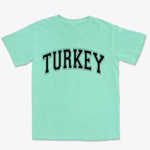 Turkey North Carolina Varsity Premium Heavyweight T-shirt
