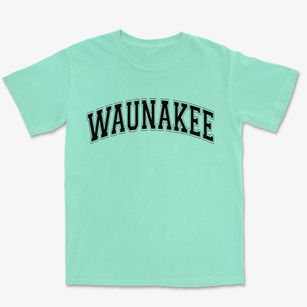 Waunakee Wisconsin Varsity Premium Heavyweight T-shirt
