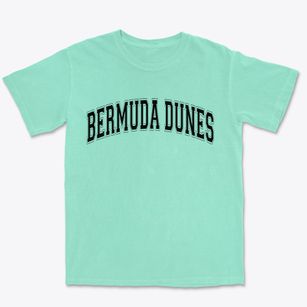 Bermuda Dunes California Varsity Premium Heavyweight T-shirt