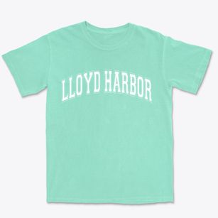Lloyd Harbor New York Varsity Premium Heavyweight T-shirt