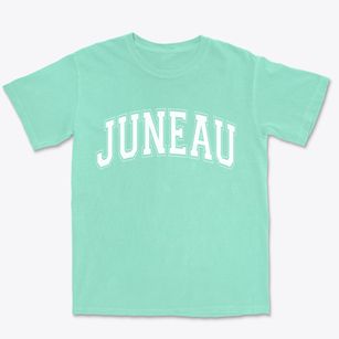 Juneau Alaska Varsity Premium Heavyweight T-shirt
