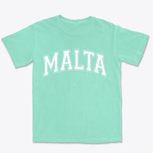 Malta New York Varsity Premium Heavyweight T-shirt
