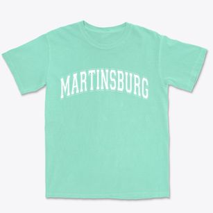 Martinsburg Nebraska Varsity Premium Heavyweight T-shirt