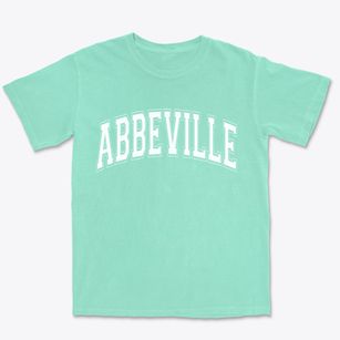 Abbeville Louisiana Varsity Premium Heavyweight T-shirt