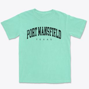 Port Mansfield Texas Urban Vibe Premium Heavyweight T-shirt