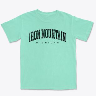 Iron Mountain Michigan Urban Vibe Premium Heavyweight T-shirt