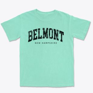Belmont New Hampshire Urban Vibe Premium Heavyweight T-shirt