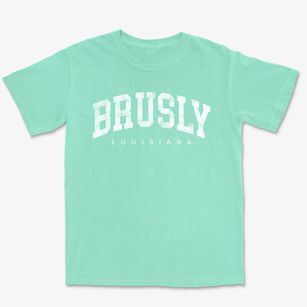 Brusly Louisiana Urban Vibe Premium Heavyweight T-shirt