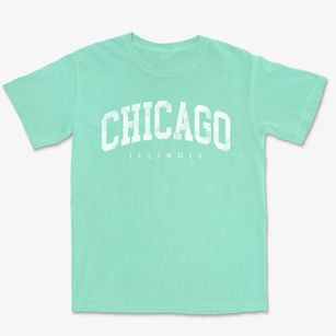 Chicago Illinois Urban Vibe Premium Heavyweight T-shirt